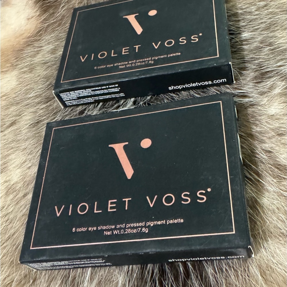 Lot of 2 VIOLET Voss • mini eyeshadow palette.‎ New in box